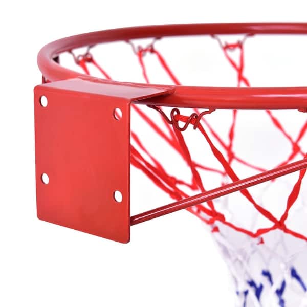Shop Gymax 18 Basketball Ring Hoop Net Outdoor Hanging Basket