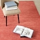 preview thumbnail 3 of 13, Martha Stewart by SAFAVIEH Handmade Vibretha Wool Rug 5' x 8' - Adobe - Rectangle