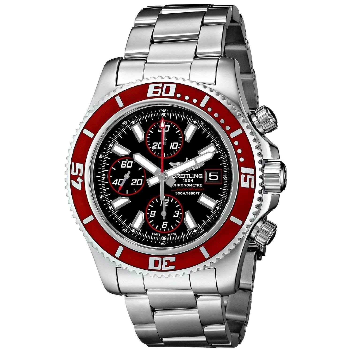 breitling superocean red
