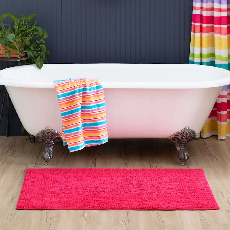 Mohawk Home Washable Cotton Reversible Bath Rug