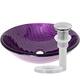 Option Purple / Brushed Nickel Drain