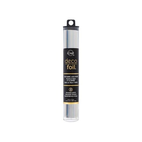 iCraft Deco Foil Transfer 6x12 Tube Iridescent 5pc
