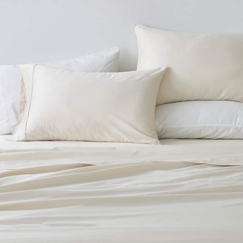 Linery & Co. 100% Cotton Sateen Sheet Set