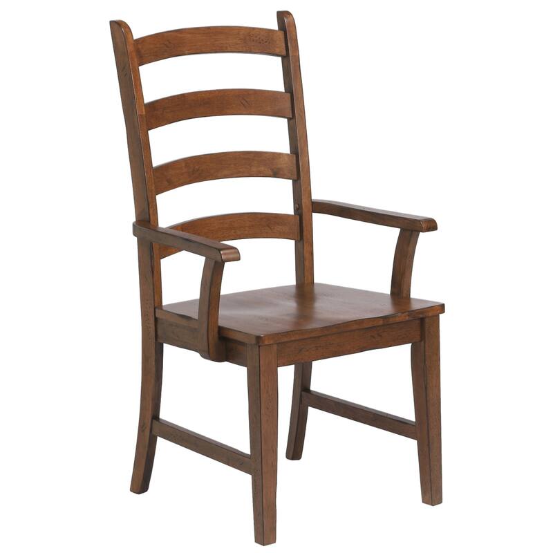 Extendable Dining Table Set - 12 Seater Rectangular Table, Amish Brown Finish