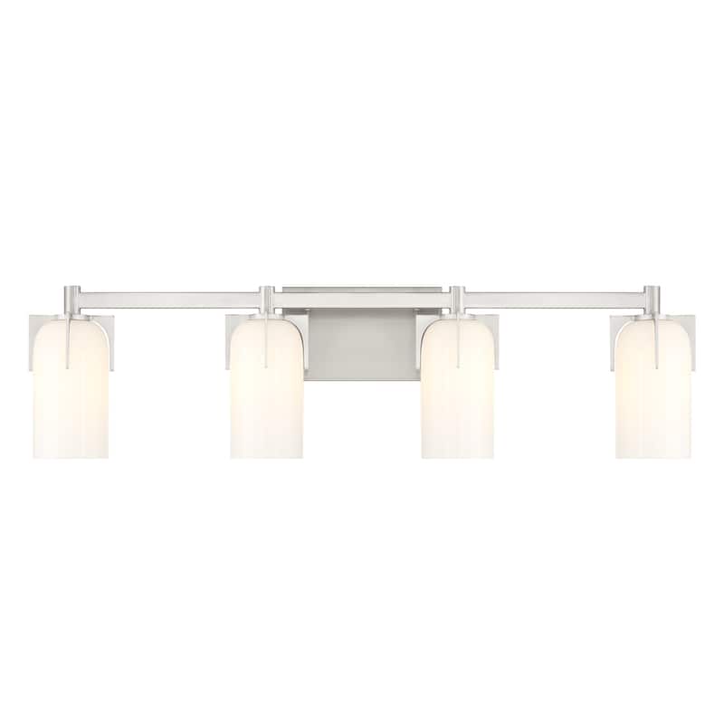 Savoy House 8-4128-4 Caldwell 4 Light 32" Wide Vanity Light - Satin Nickel