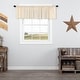 preview thumbnail 26 of 28, Tobacco Cloth Fringed Valance