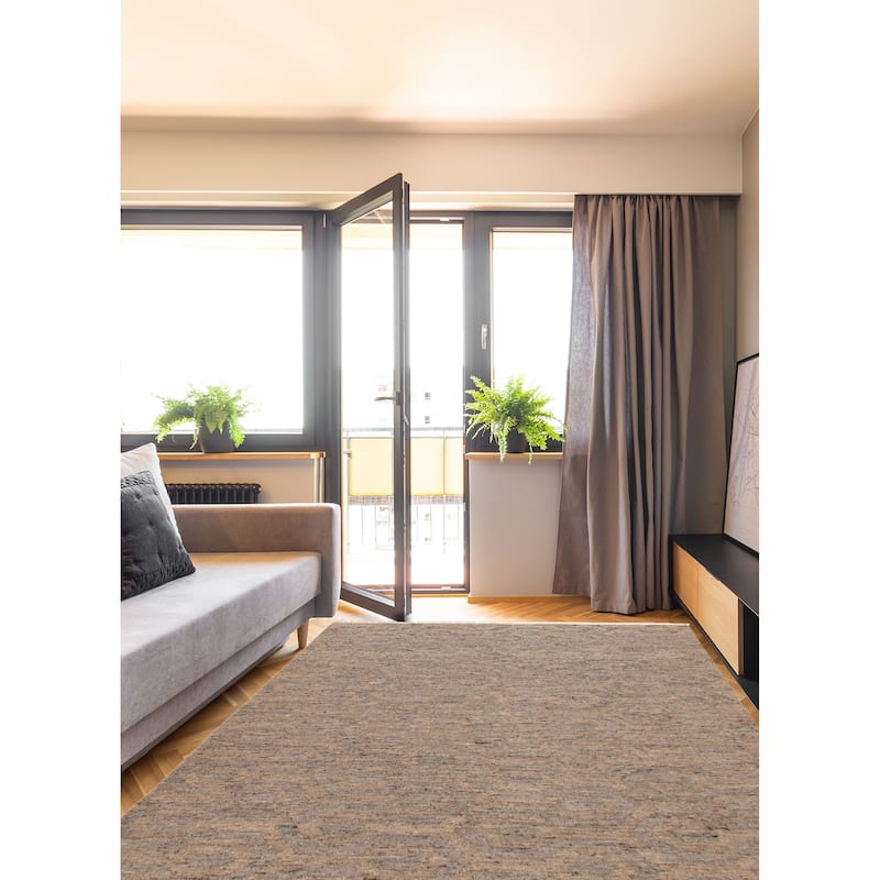 Ankara Taupe Kilim 5'6" x 7'4" - 5'6 x 7'4