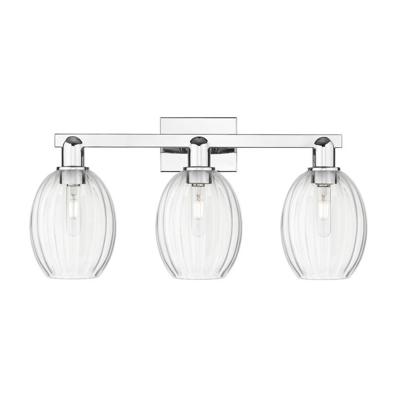 Innovations Lighting Downtown Urban - Preston - 3 Light 26" Bell Shade Bath Vanity Light