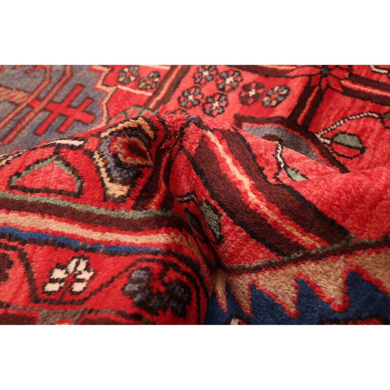 ECARPETGALLERY Hand-knotted Andelz Red Wool Rug - 3'5 x 6'1