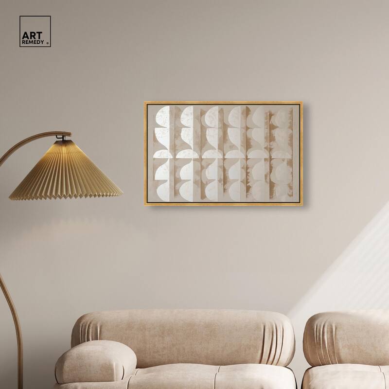 Columnar Shapes I Canvas by Art Remedy