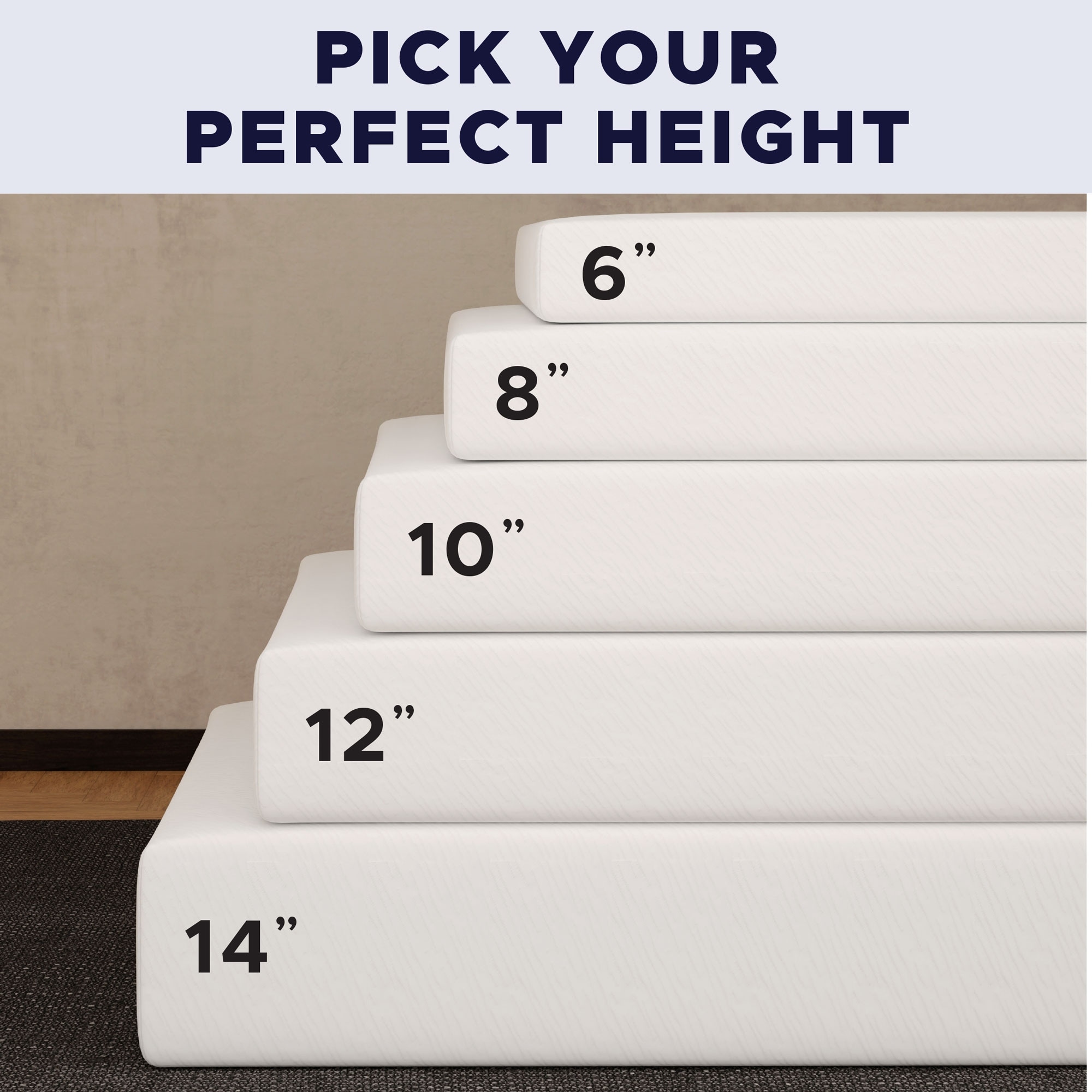 NightsBridge 12" Firm Hybrid Mattress - Picture 10 of 35