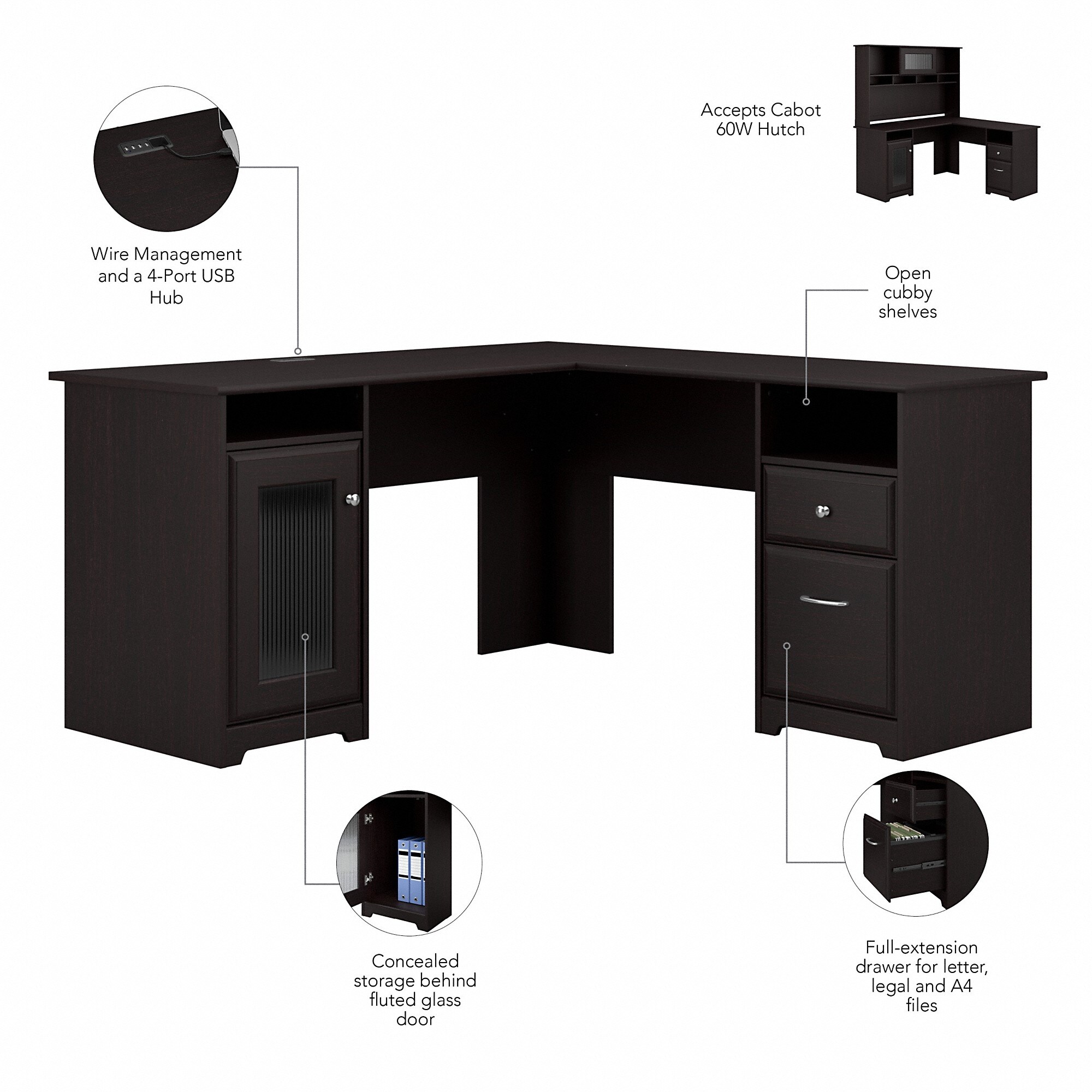 Copper grove 2025 burgas corner desk