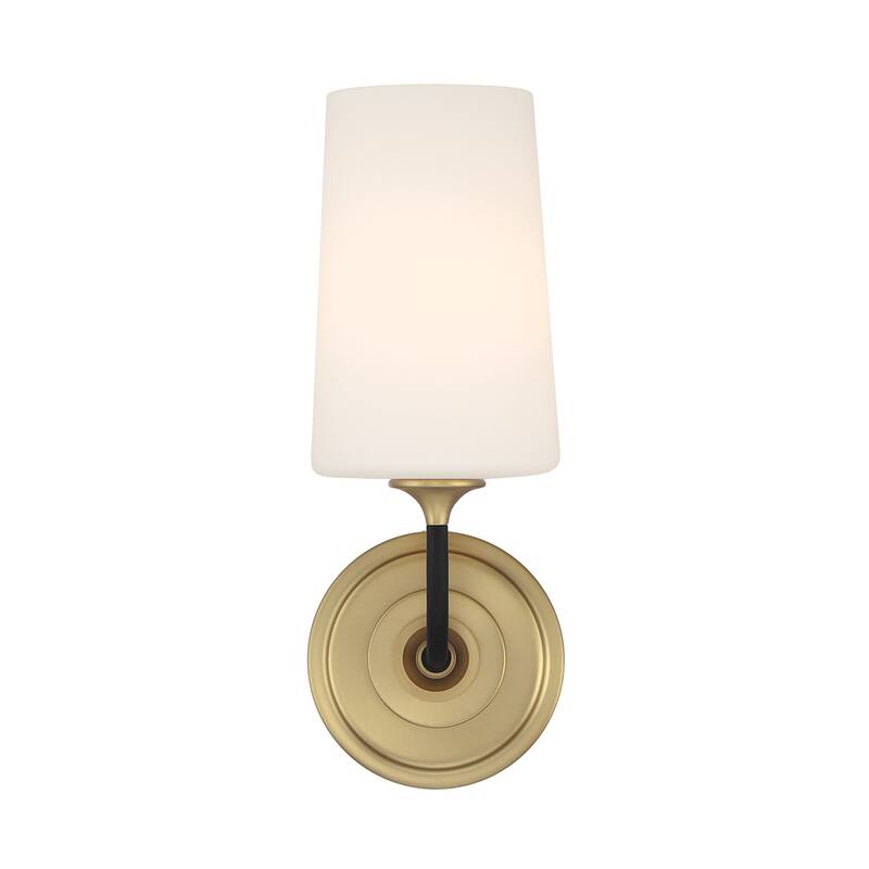 Crystorama Lighting Group NIL-70011 Niles 12" Tall Bathroom Sconce
