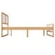 preview thumbnail 13 of 11, Modern Style Full Size Solid Wood Platform Bed for Kids Teens Adults