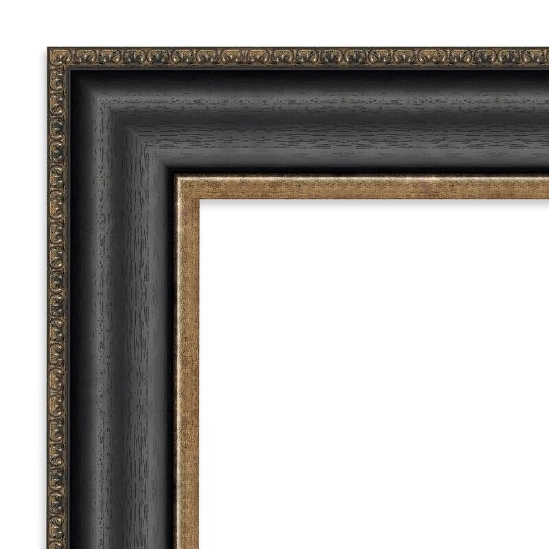 Thomas Black Bronze Framed Grey Corkboard Bulletin Board