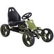 preview thumbnail 1 of 6, Adjustable Kids Pedal Go-Kart with Handbrake, Safe Tires & Smooth Steering - Green Green