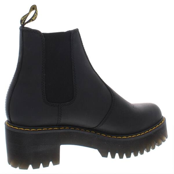 Shop Dr Martens Womens Rometty Chelsea Boots Leather Slip On Overstock 31827010 Black 8 Medium B M