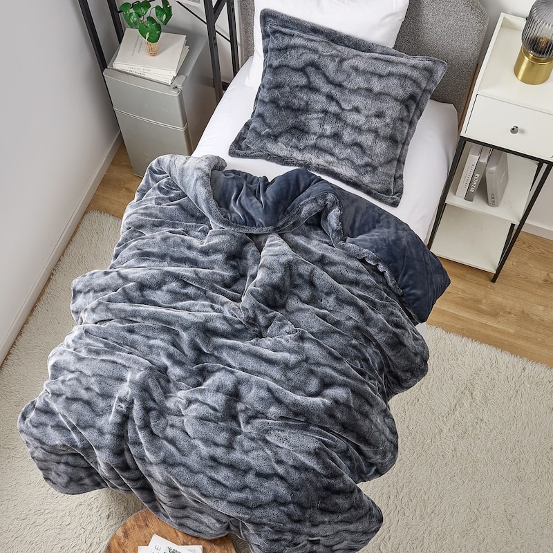 Oceans - Coma Inducer® Oversized Comforter Set - Navy Current