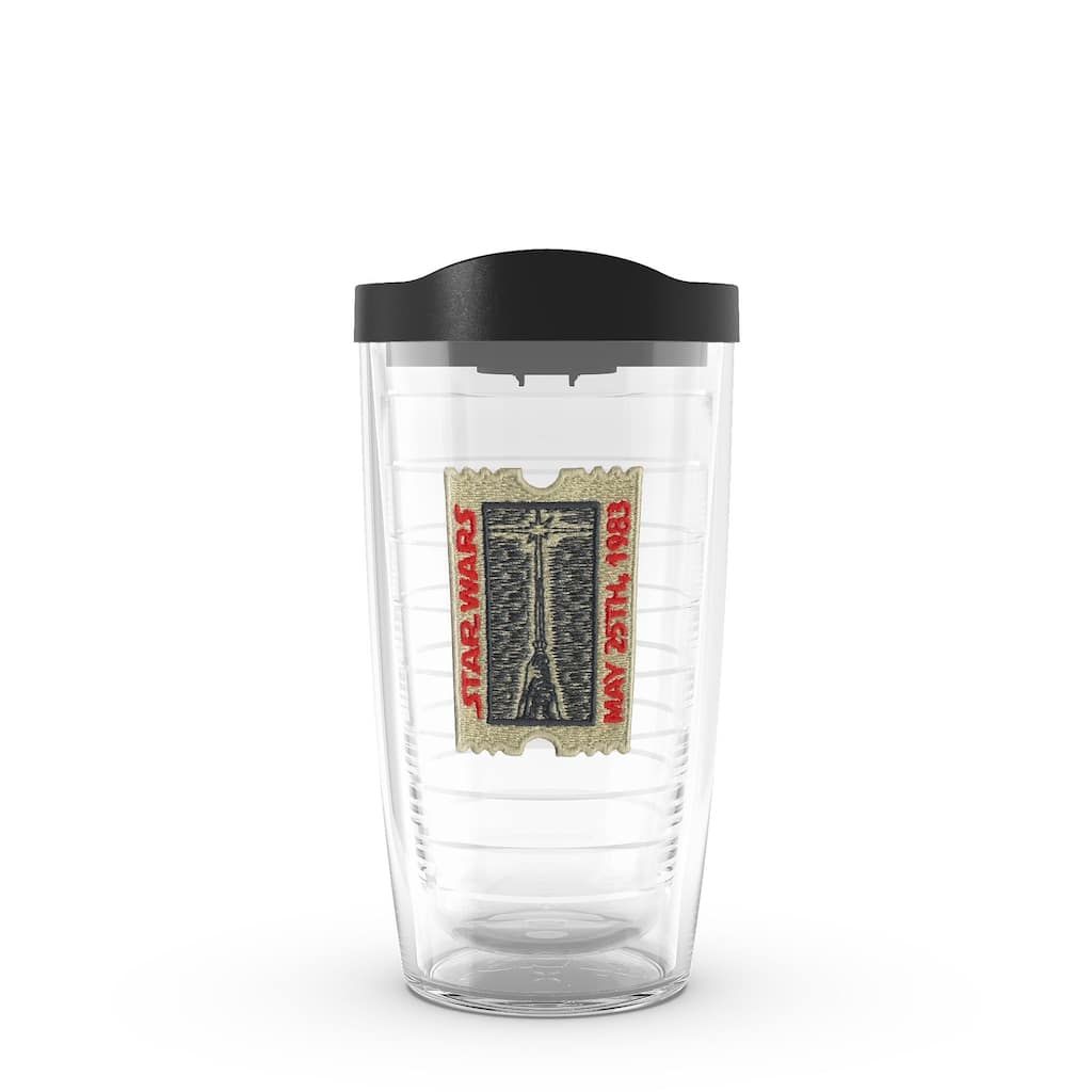 Tervis Star Wars Return of the Jedi Ticket Made in USA Double Walled Insulated Travel Tumbler, Classic