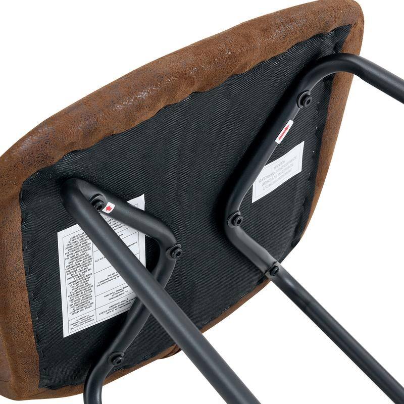 Set of 4 Minimalist Dining Chairs – Premium Black Metal Leg Design for Modern Interiors, Versatile Style Adaptability
