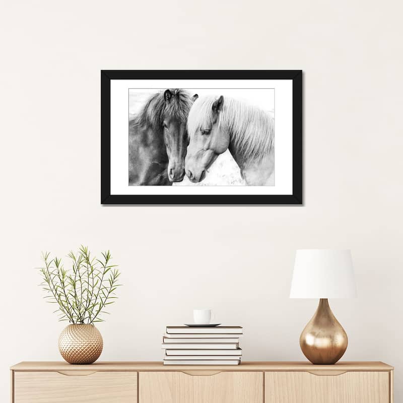 iCanvas "Horse Love" by Sisi & Seb PFA
