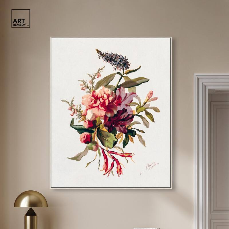 Winter-Flowering Plants Canvas by Art Remedy