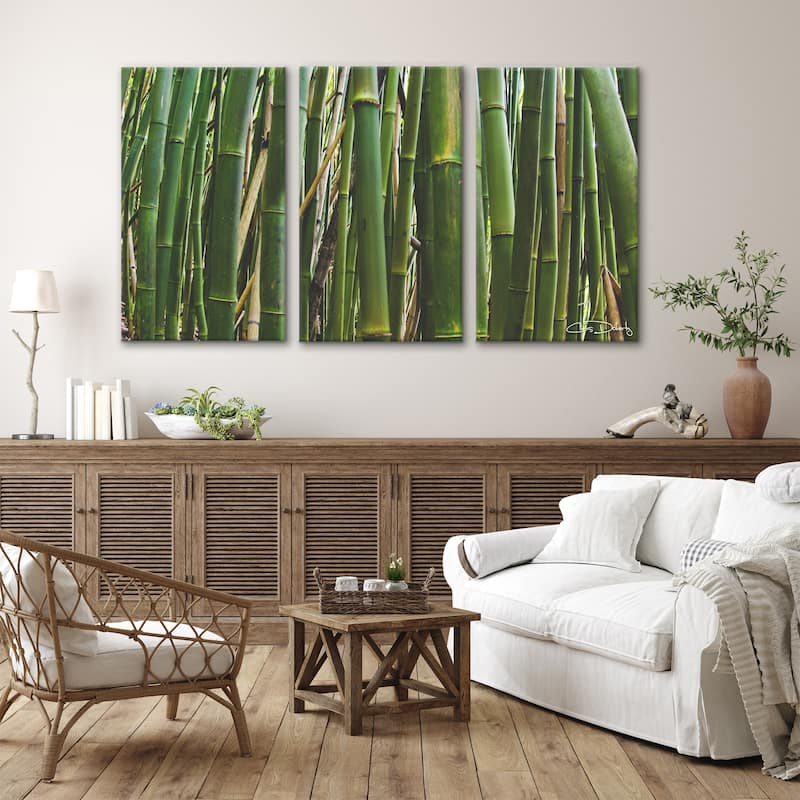 Ready2HangArt 'Maui Palms II' 3-Piece Wrapped Canvas Wall Art Set