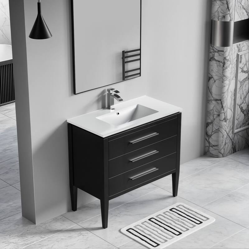 Ayer 36" Single Bathroom Vanity Set - 18D x 36W x 33H