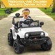 preview thumbnail 19 of 44, Ride on Truck Car 12V Kids Electric Vehicles with LED Light, Bluetooth