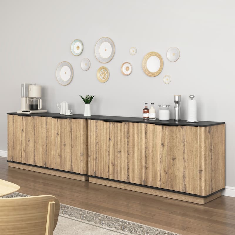 Multi-functional MDF Sideboard for Modern Homes
