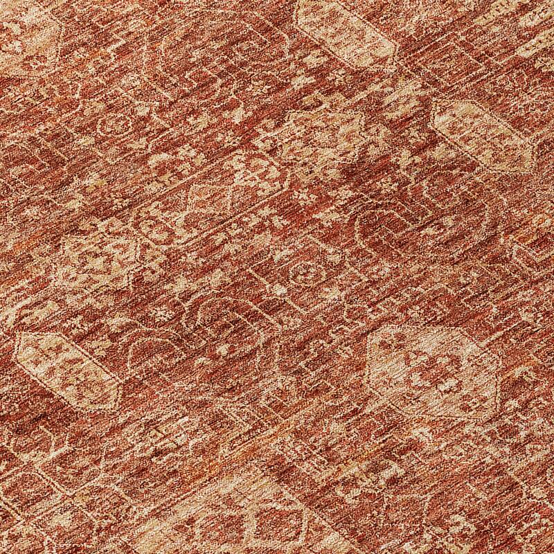 Machine Washable Indoor/ Outdoor Chantille Traditional Vintage Rug