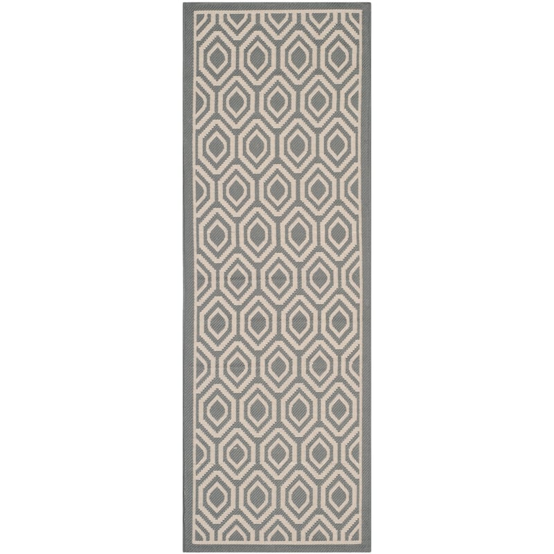 SAFAVIEH Courtyard Carolee Indoor/ Outdoor Patio Backyard Rug