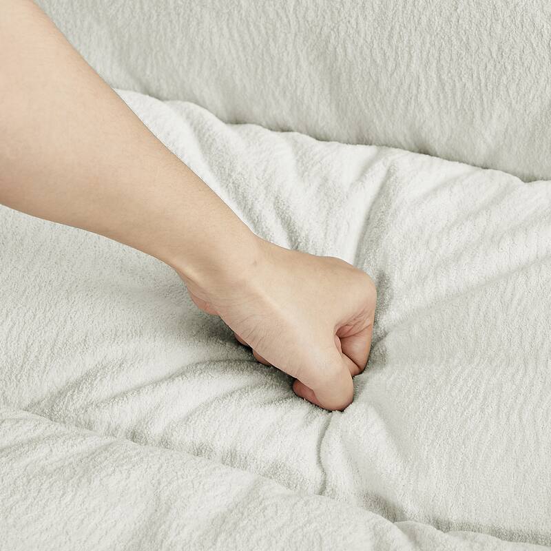 Anmytek 3-in-1 Multifunctional Convertible Sleeper Chair - Adjustable Pullout Sofa Bed with Modern Velvet Fabric