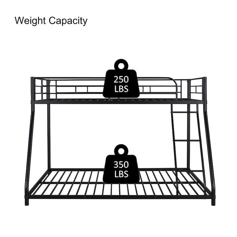 Twin over Full Metal Bunk Bed