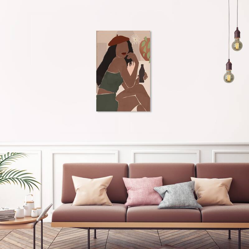 Wynwood Studio Fashion and Glam Peace and Nature Brown and Rustic Wall Art Canvas Print - 30 x 20