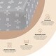 preview thumbnail 10 of 12, Crane Baby Ezra Crib Fitted Sheet