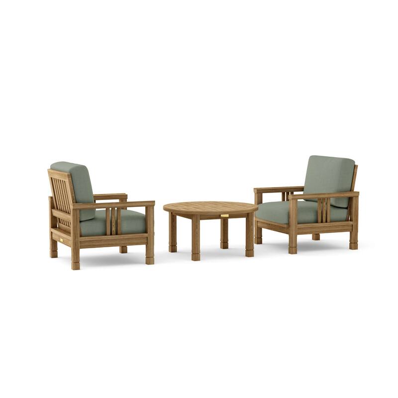 SouthBay Deep Seating 3-Pieces Conversation Set A