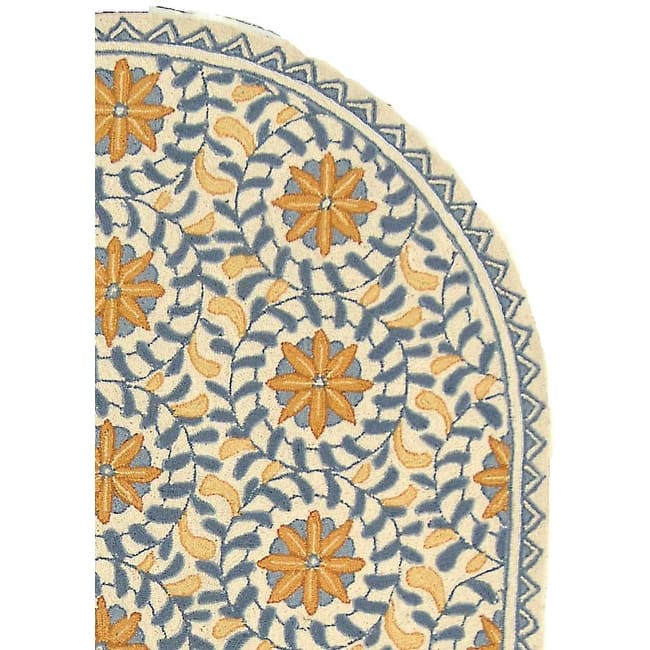 SAFAVIEH Handmade Chelsea Vermont French Country Wool Rug
