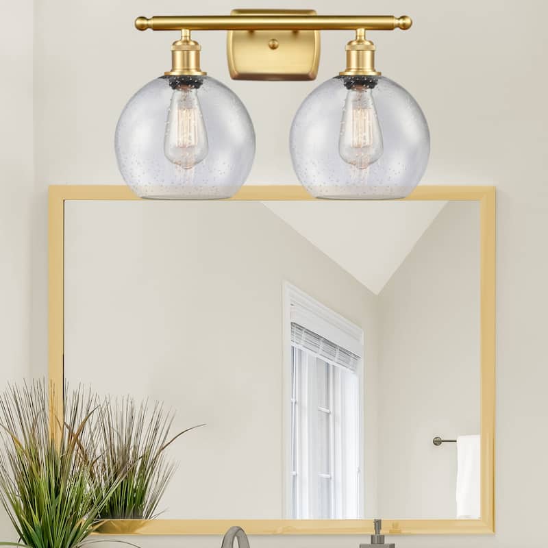 Innovations Lighting 516-2W-12-18 Athens Vanity Athens 2 Light 18"