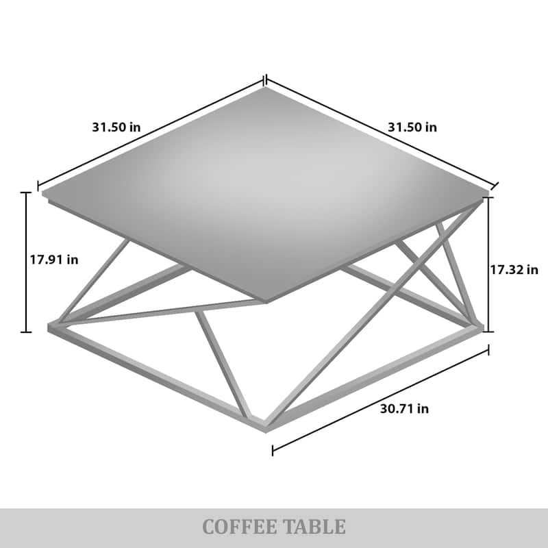 CraftPorch Sophisticated 3- Pieces Coffee Table Set