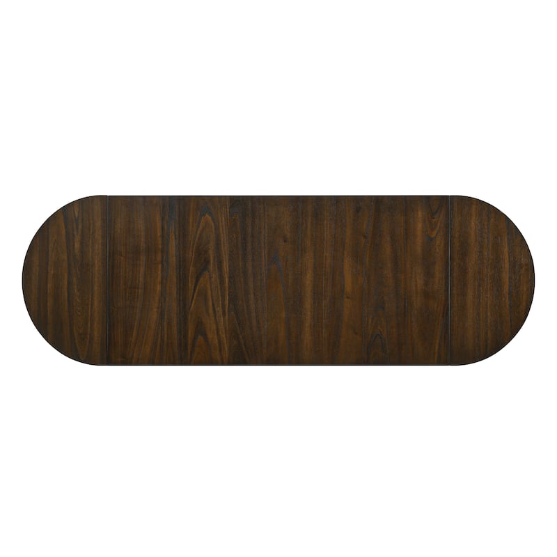 Vexl Walnut 71-inch Counter Height Table w/ Drop Leaf by Furniture of America