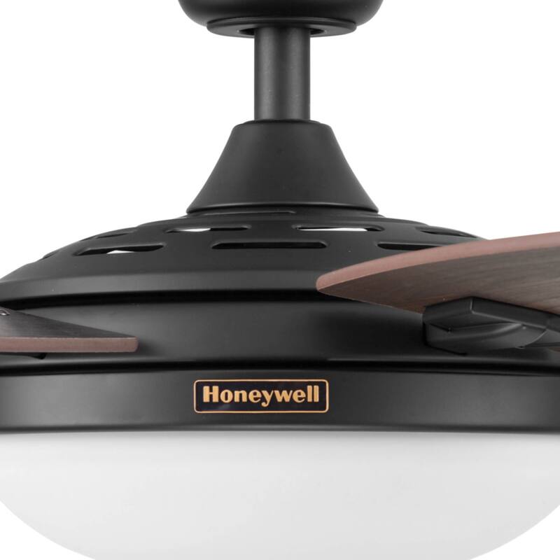 48" Honeywell Carmel Ceiling Fan with Integrated Light and Remote