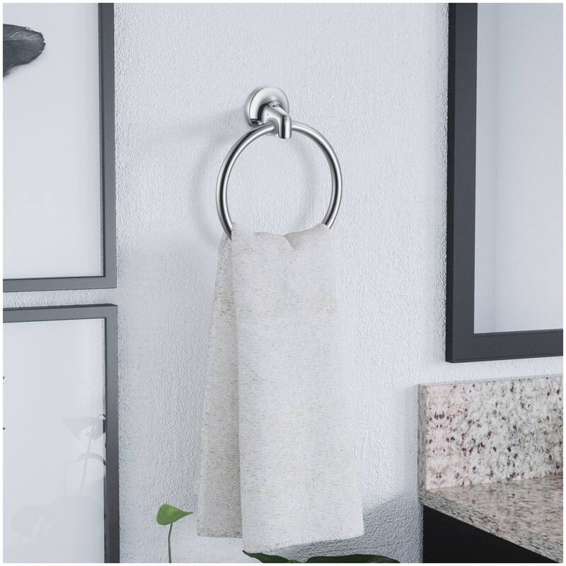 Design House Alta Bay 6-5/16" Wall Mounted Towel Ring