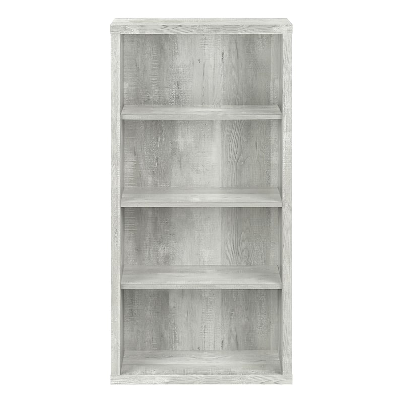 Bookshelf, Bookcase, Etagere, 5 Tier, 48"h, Office, Bedroom, Laminate, Contemporary, Modern