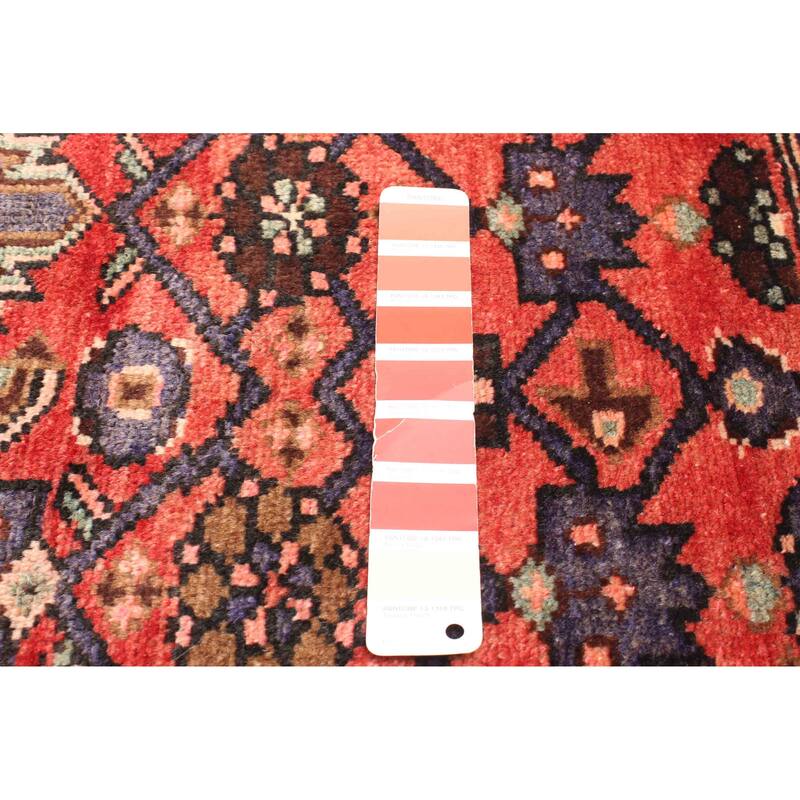 ECARPETGALLERY Hand-knotted Andelz Red Wool Rug - 3'4 x 6'4