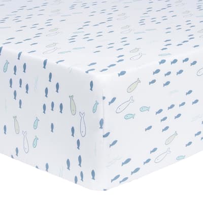 Sea Babies Fitted Crib Sheet