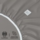 preview thumbnail 55 of 94, Feather and Stitch NY 500 Thread Count Sateen Sheet Set Cotton Silky Soft Deep Pocket Breathable Bedding