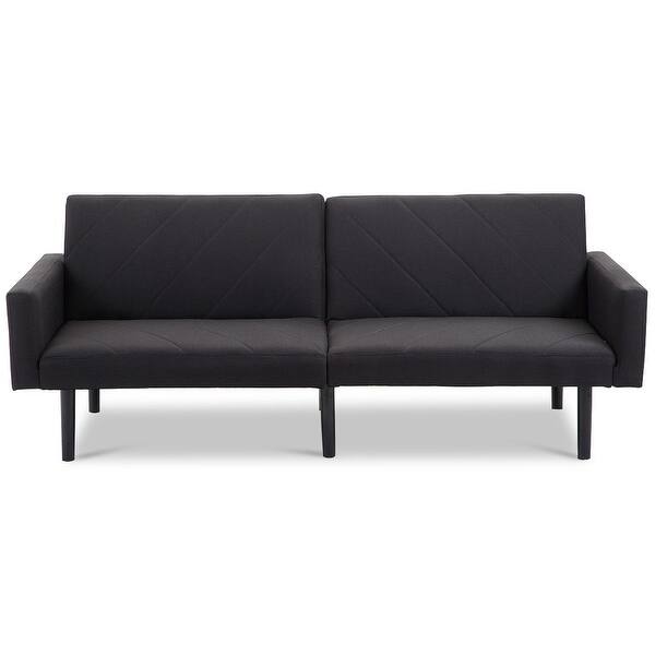 Shop Costway Futon Sofa Bed Convertible Recliner Couch Splitback
