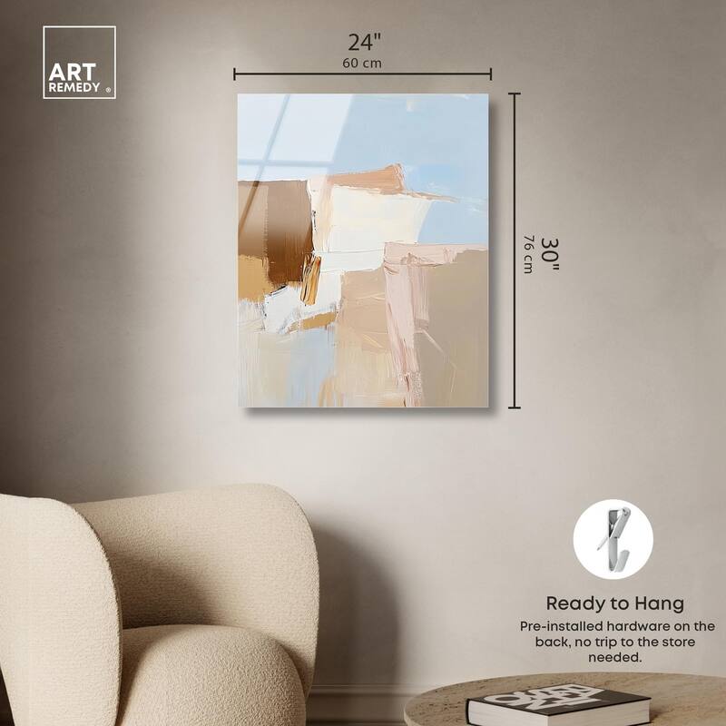 Earth and Ether Acrylic by Art Remedy, Ready to Hang