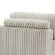 preview thumbnail 91 of 150, 42" W Plush Corduroy Upholstered Chaise Lounge Sleeper for Living